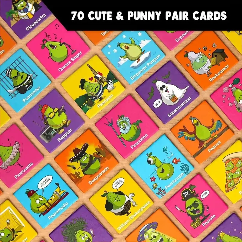 Snatching Pears -The Mad Memory-Matching Pear-Snatching Party Game