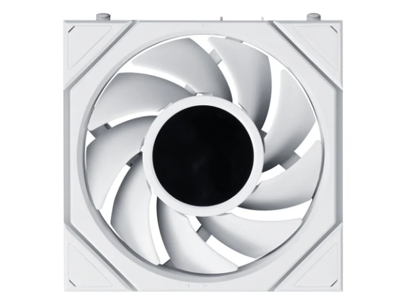 Lian Li Uni Fan TL Flex 1.8in LCD 2.4GHz Wireless 120mm Reverse Blade ARGB Fan 3 Pack - White (12RTLLCD1F3W)