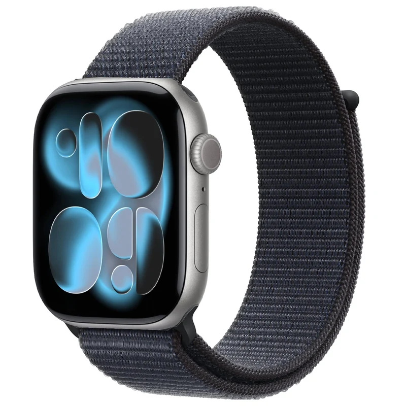Apple Watch Series 11 42mm Space Grey Aluminium Case GPS + Cellular Sport Loop [~Refurbished]