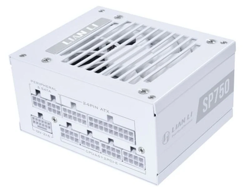 Lian Li SP V2 Gold 750W Fully Modular SFX Power Supply (White)