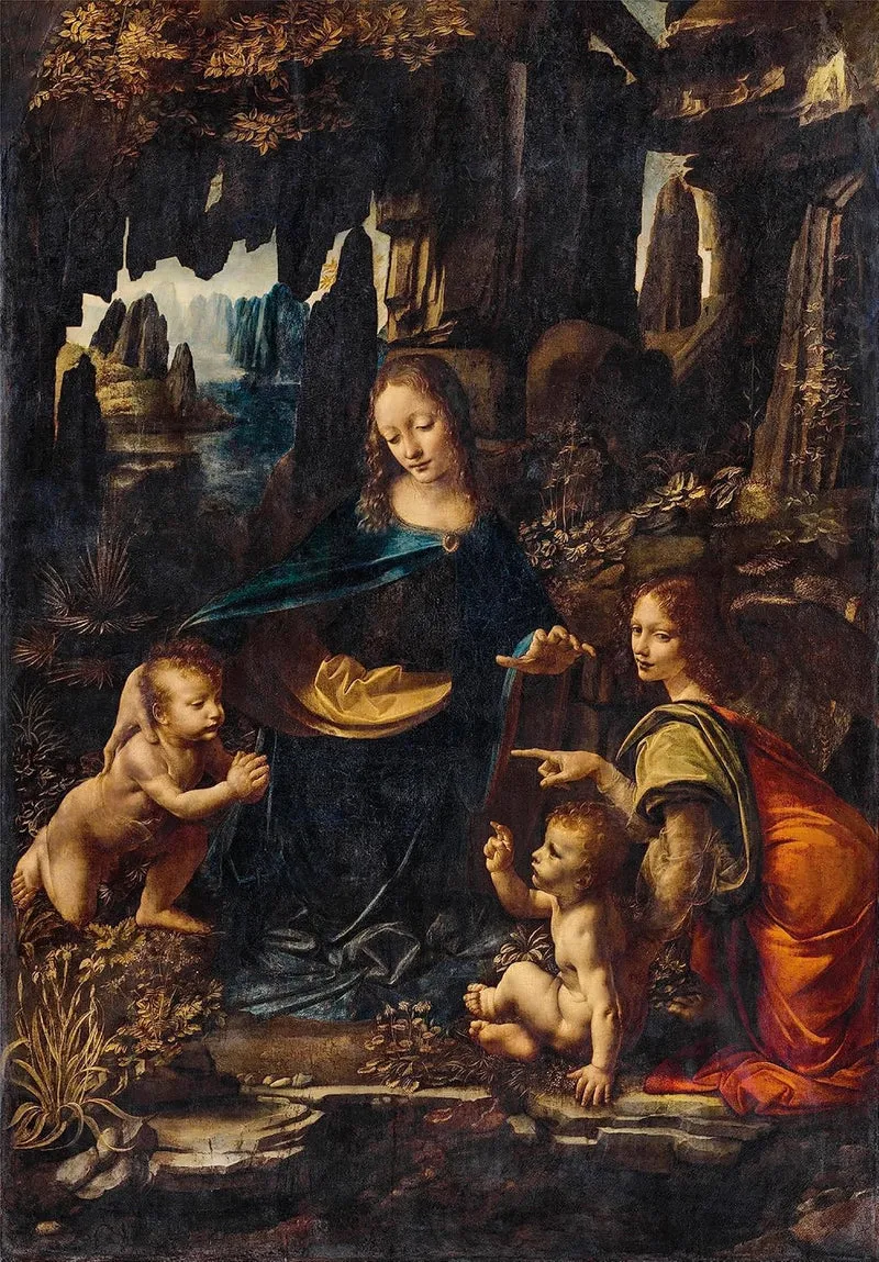 1000pc La Vierge (Leonardo) Jigsaw Puzzle
