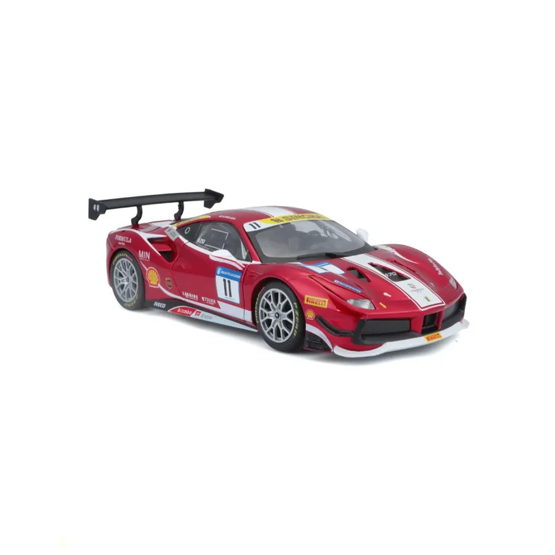 1/24 2017 Ferrari 488 Challenge #11 Racing Diecast Metal Kit