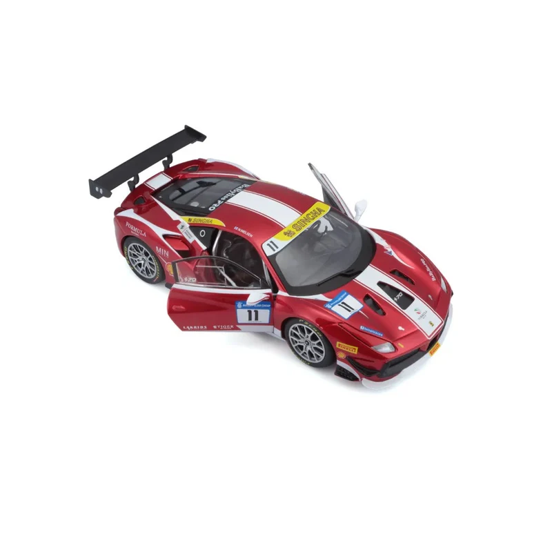 1/24 2017 Ferrari 488 Challenge #11 Racing Diecast Metal Kit