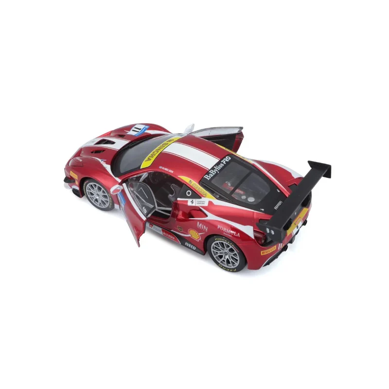 1/24 2017 Ferrari 488 Challenge #11 Racing Diecast Metal Kit