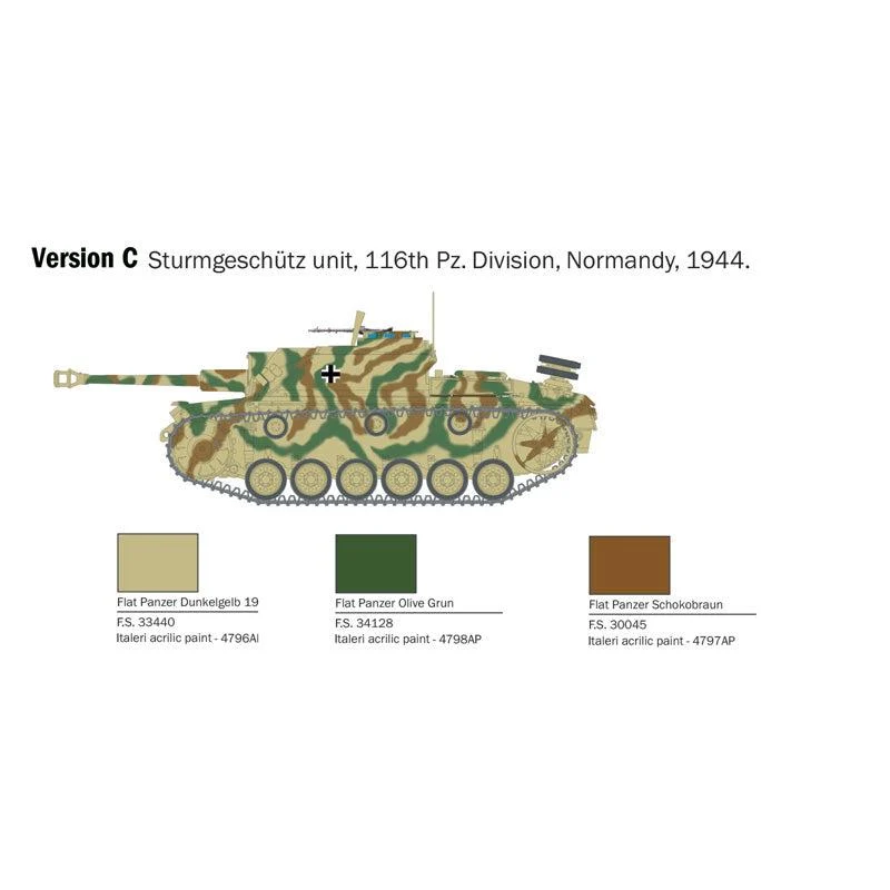 1/56 Stug III Sturmhaubitze 105