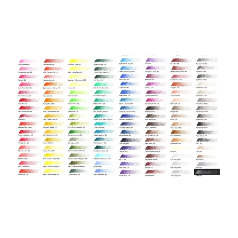 120 Faber-Castell Polychromos Coloured Colouring Pencils Wooden Case Set Box