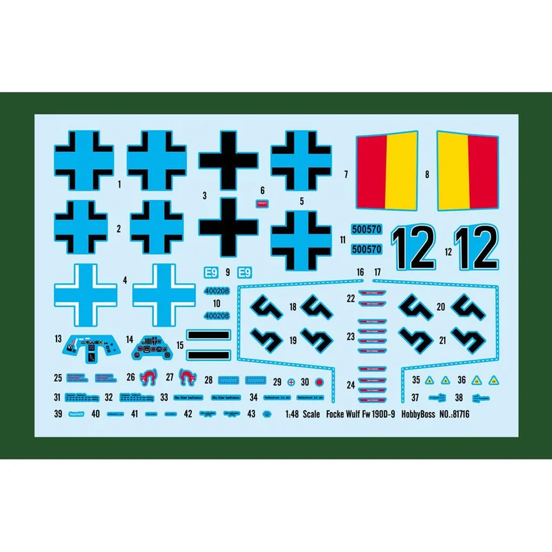 Hobby Boss 1/48 Focke-Wulf FW190D-9]