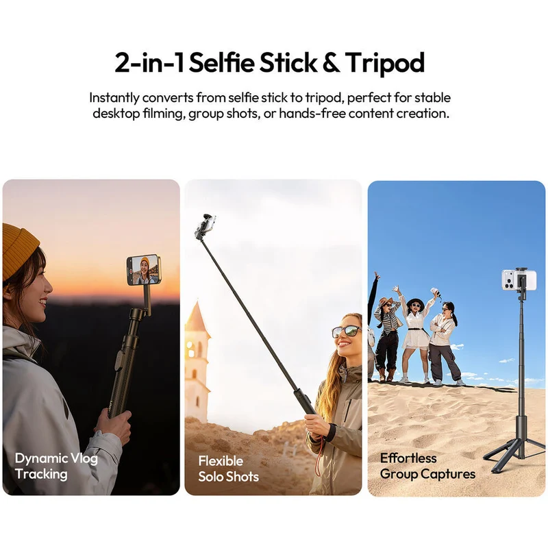 Ulanzi SK27 Convertible Tripod & Selfie Stick for Smartphones (MagSafe)
