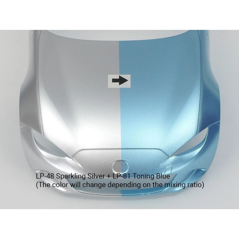 Tamiya Lacquer Paint Mixing Blue