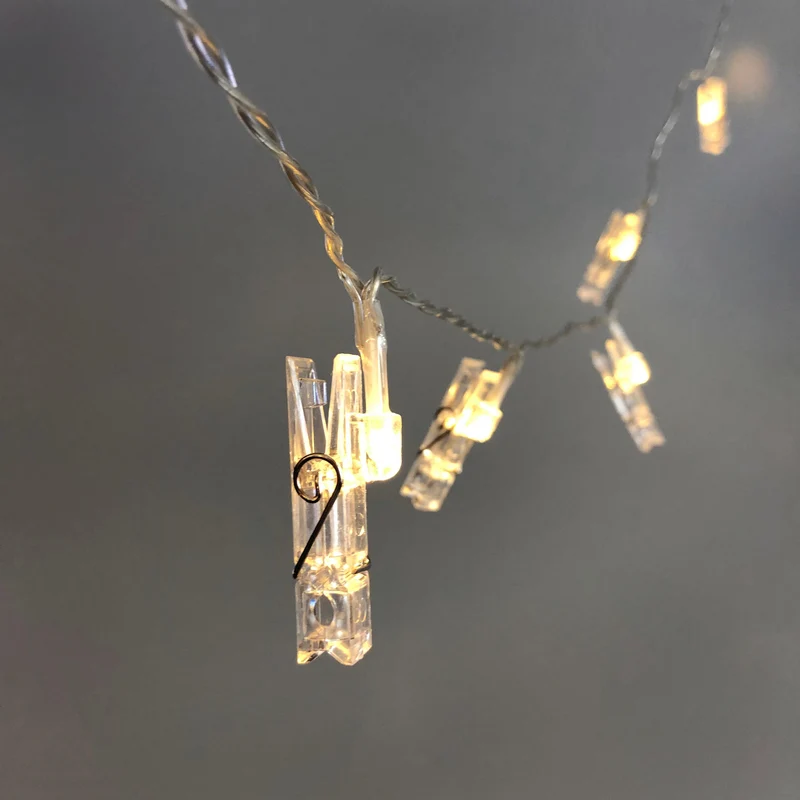 Lexi Lighting Dual Power 24 LED String Light With Clamps