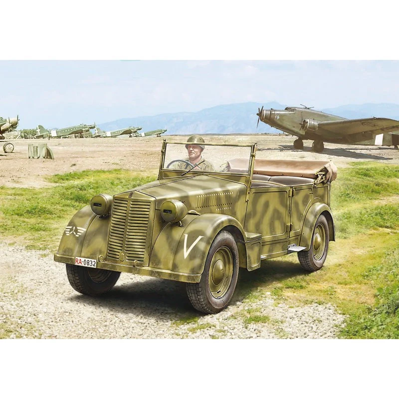 1/35 FIAT 508 CM Coloniale with Crew
