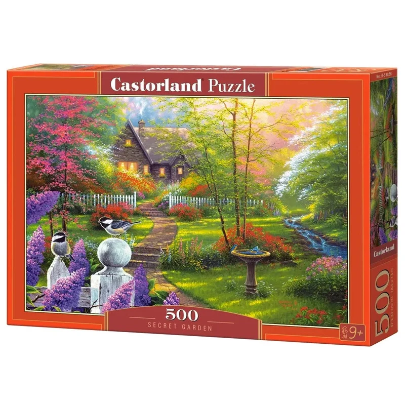 Castorland 500-Pieces Secret Garden Puzzle