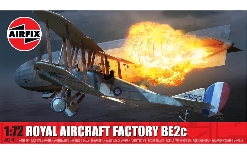 Airfix 1/72 Royal Aircraft Factory BE2C