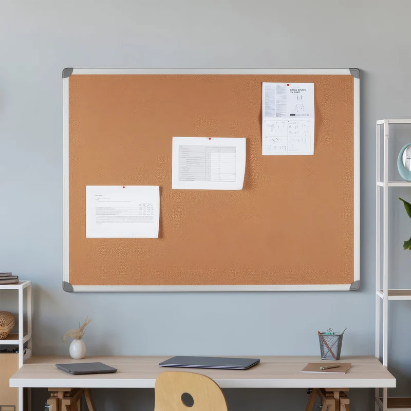 Desky Cork Pin Board - Large - 1200x900mm