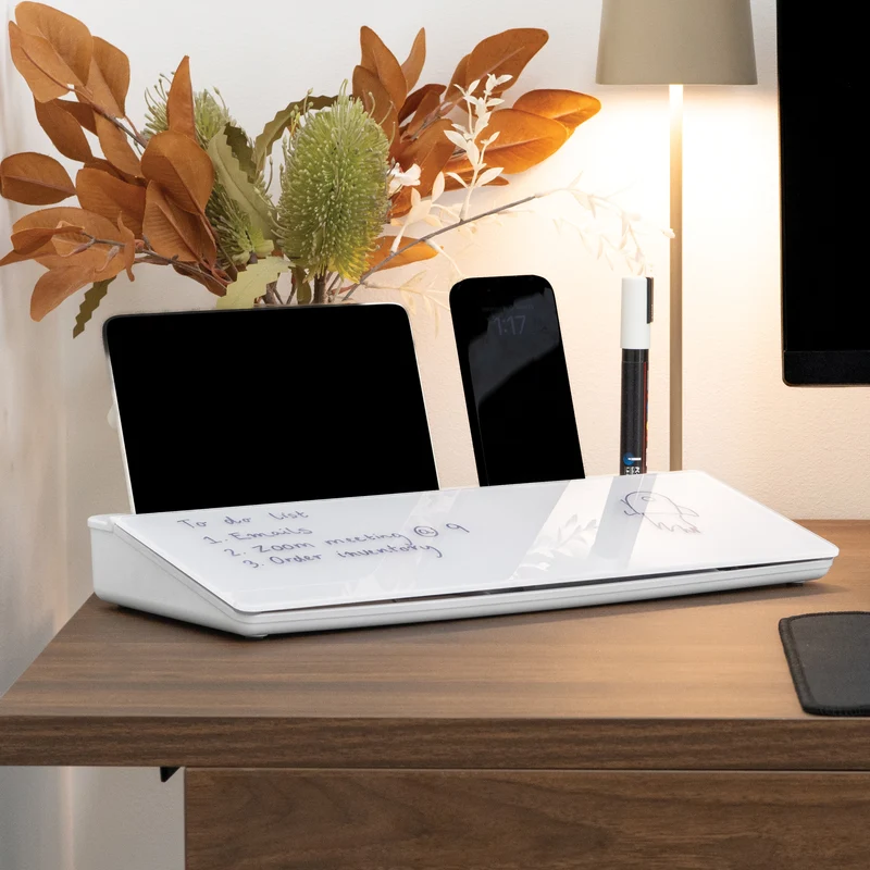 Desky Desktop Whiteboard - Black