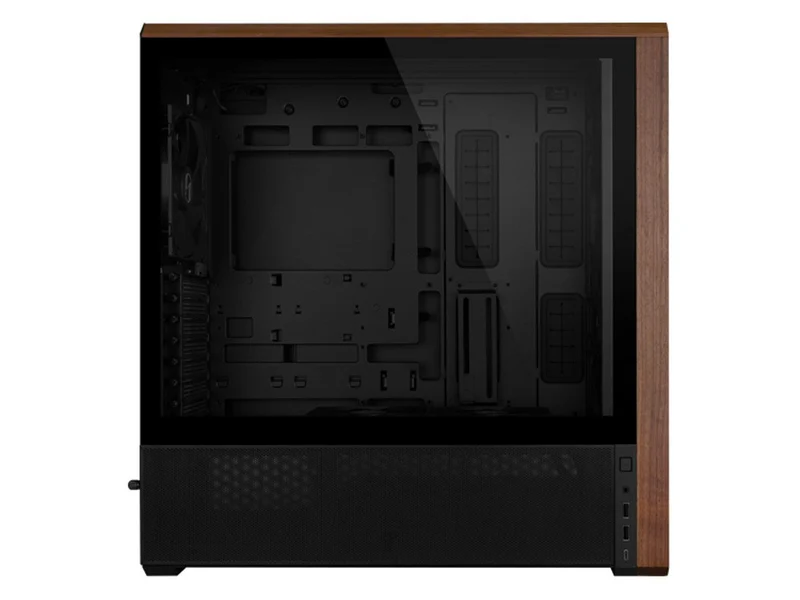 Lian Li Lancool 217 Wood Frame Mid-Tower Case - Black