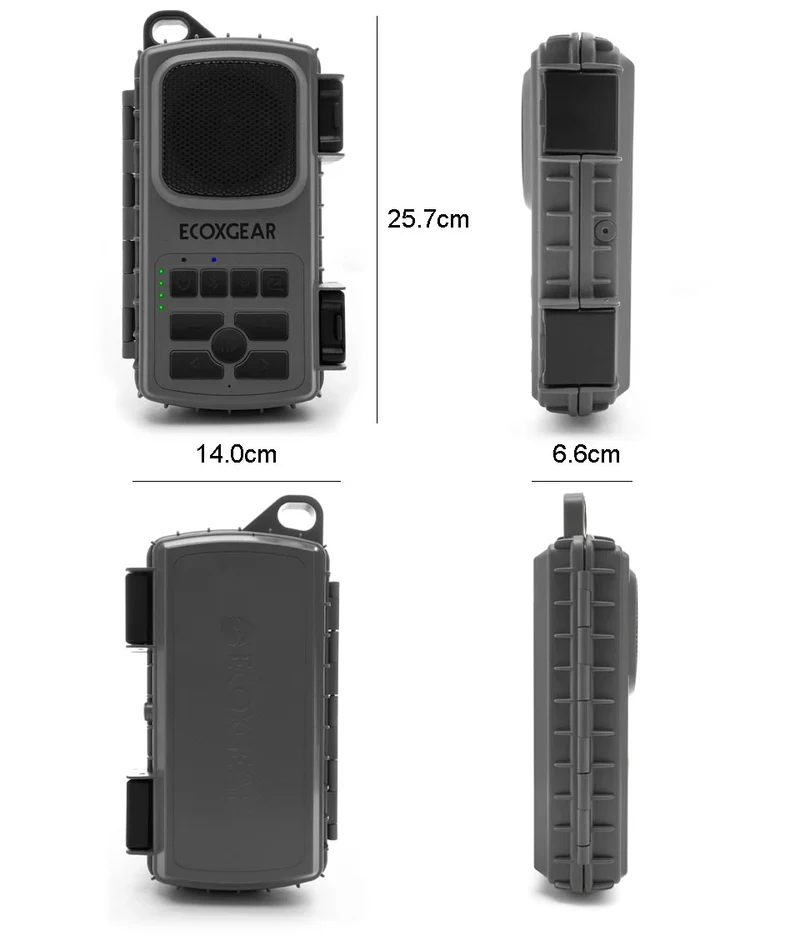 EcoXgear EcoExtreme 2 Waterproof Speaker (Grey)
