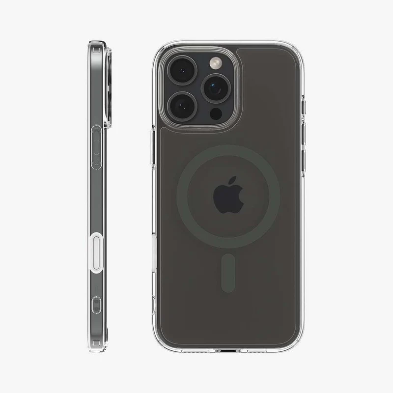 Spigen Apple iPhone 16 Pro Max Ultra Hybrid T MagFit Case (Clear Case / Graphite Ring)