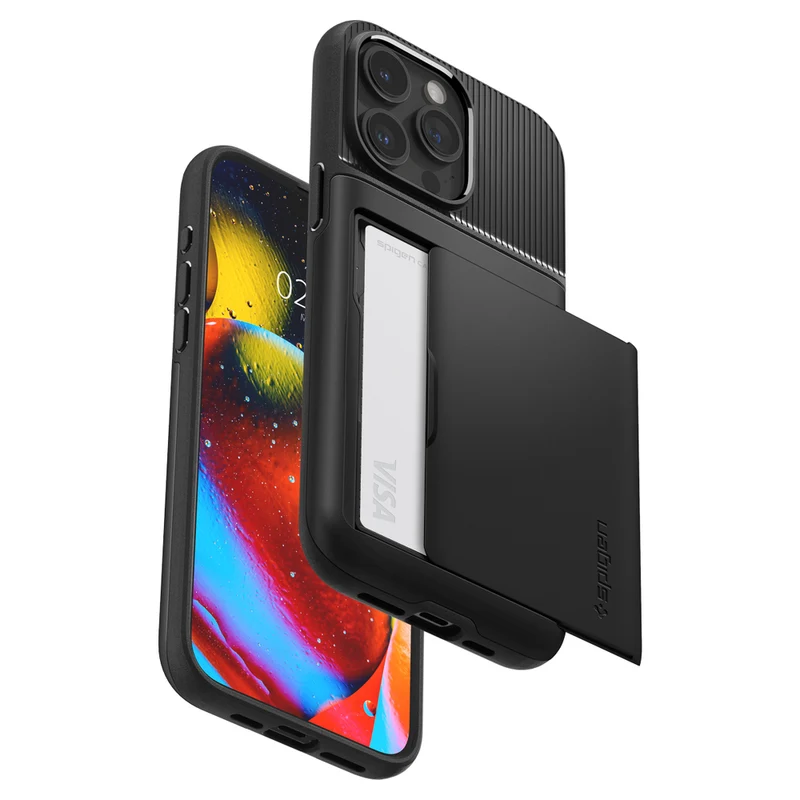 Spigen Apple iPhone 15 Pro Slim Armor CS Case - Black