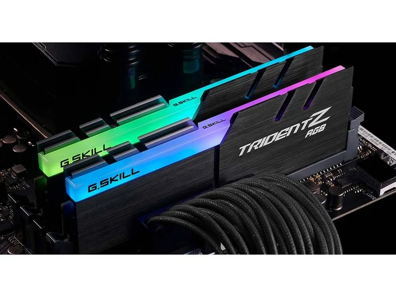 G.Skill Trident Z RGB 32GB (2 x 16GB) DDR4 3600MHz CL18 RAM - Black