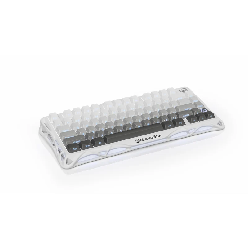 GravaStar Mercury K1 Gaming Keyboard (Gradient White)