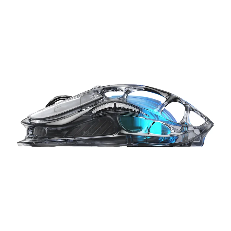 GravaStar Wireless Gaming Mouse Mercury M2 (Transparent Black)