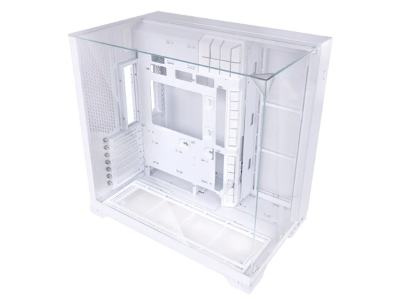 Lian Li O11 Vision Compact Dual-chamber Tower Case - White