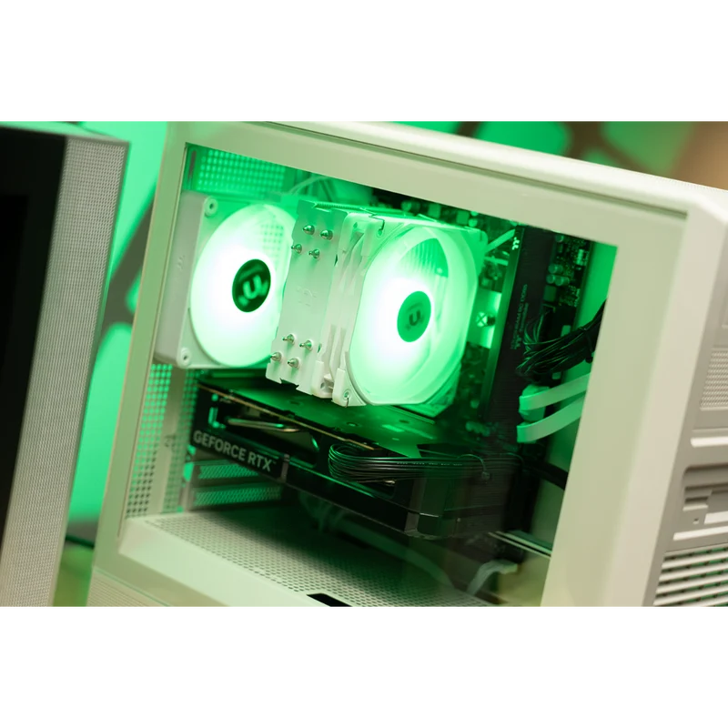 Thermaltake Retro Air Gaming Desktop PC (AMD 7500F/ RTX 5060 / 16GB RAM)