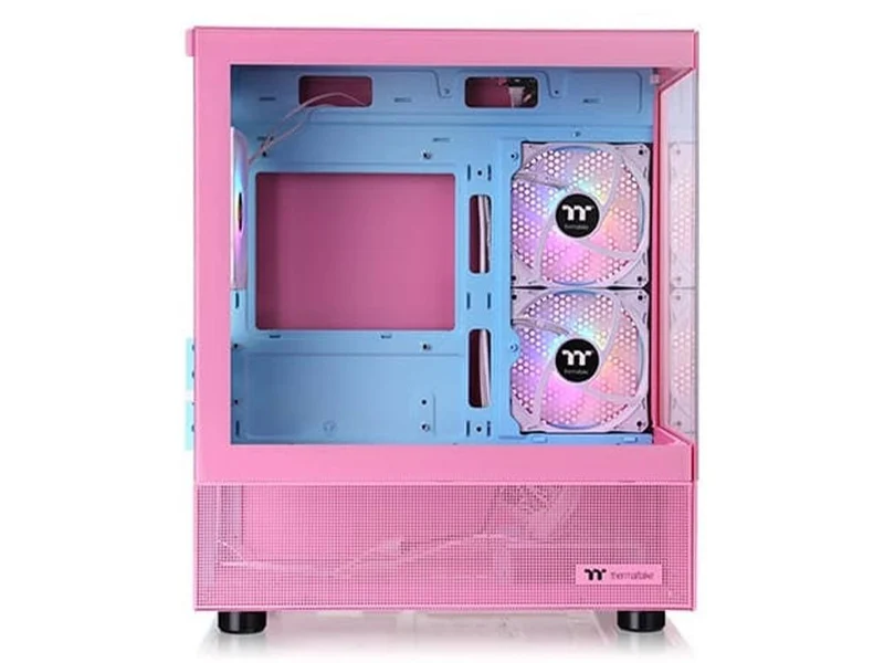Thermaltake View 170 ARGB TG micro-ATX Case - Bubble Pink (CA-1Z4-00MAWN-00)