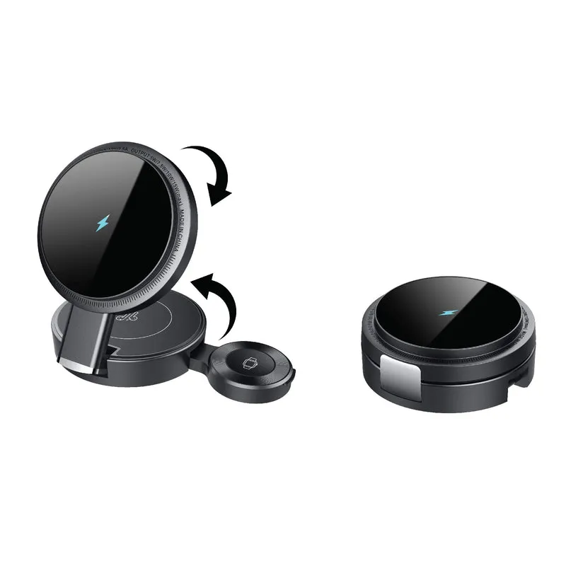 Laser 3 in 1 Foldable Wireless Charging Stand