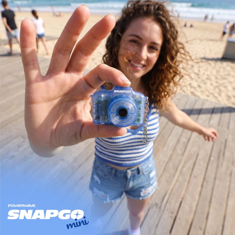 SnapGo Mini Camera (Ocean Blue)