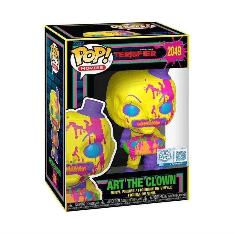 Terrifier – Art the Clown (with Decapitated Head) Blacklight Pop! Vinyl