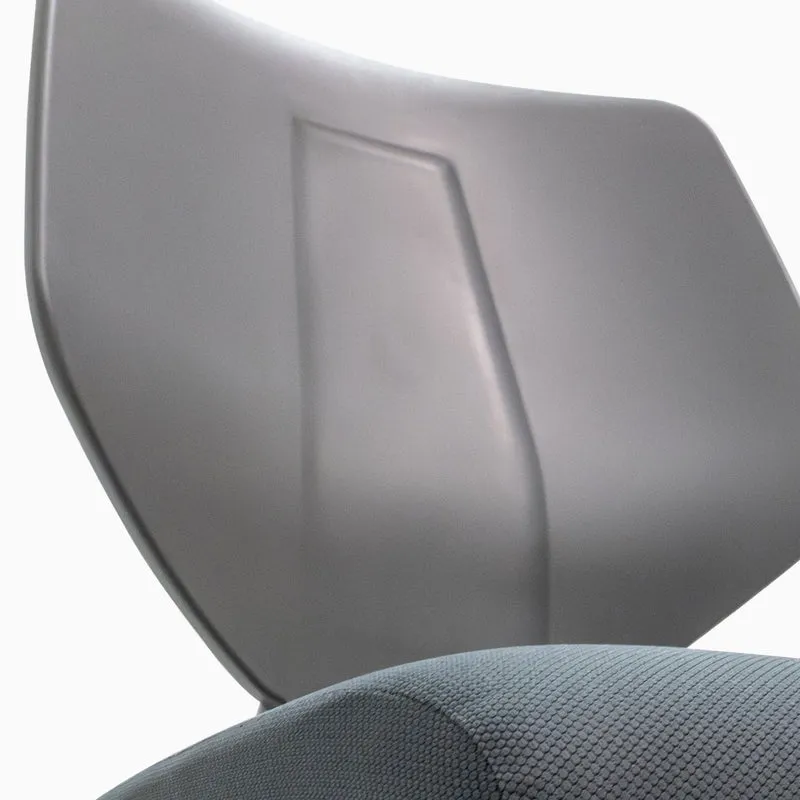 Desky Swivel 3D Tilt Chair (White/Grey)