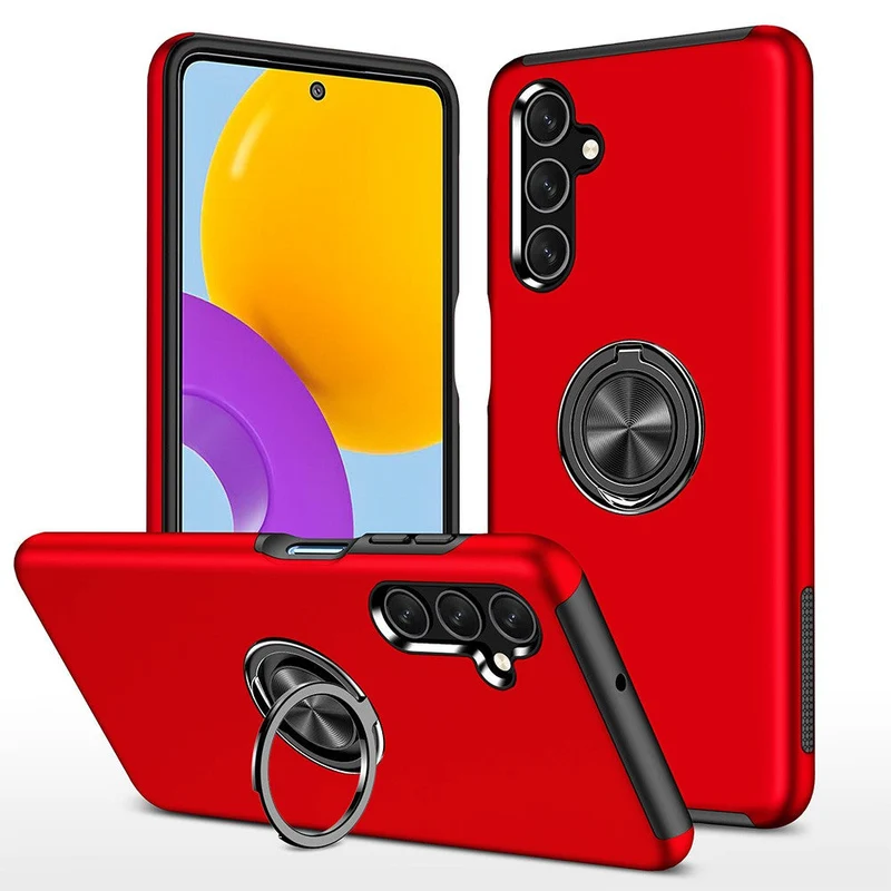 Redefine Magnetic Ring Holder Case for Samsung Galaxy A53 5G (Red)