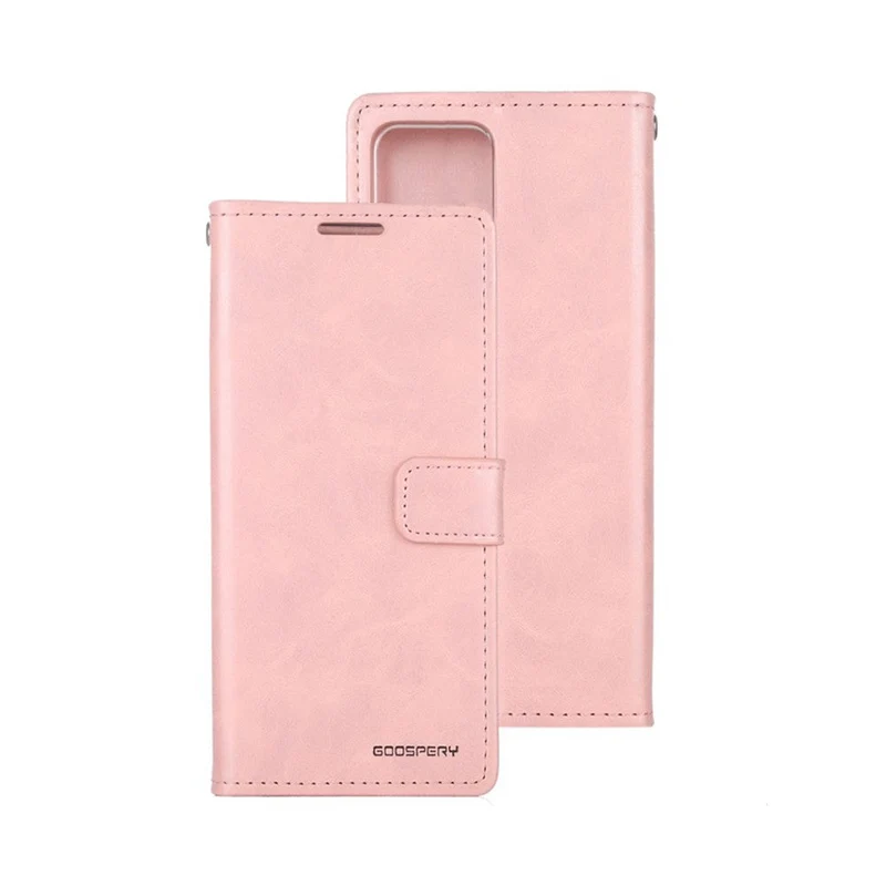 Goospery Bluemoon Diary for iPhone 15 Plus - Rose Gold