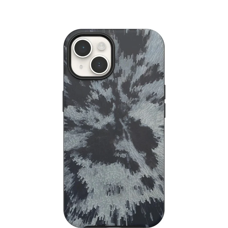 OtterBox Symmetry Cactus Leather Phone Case for iPhone 15/14/13 (Purple)