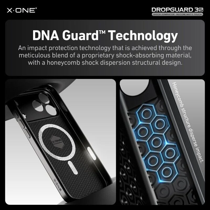 X.One [Mgsafe] Dropguard 3S / 3.0 Matte Silicone Case iPhone 17 - Purple