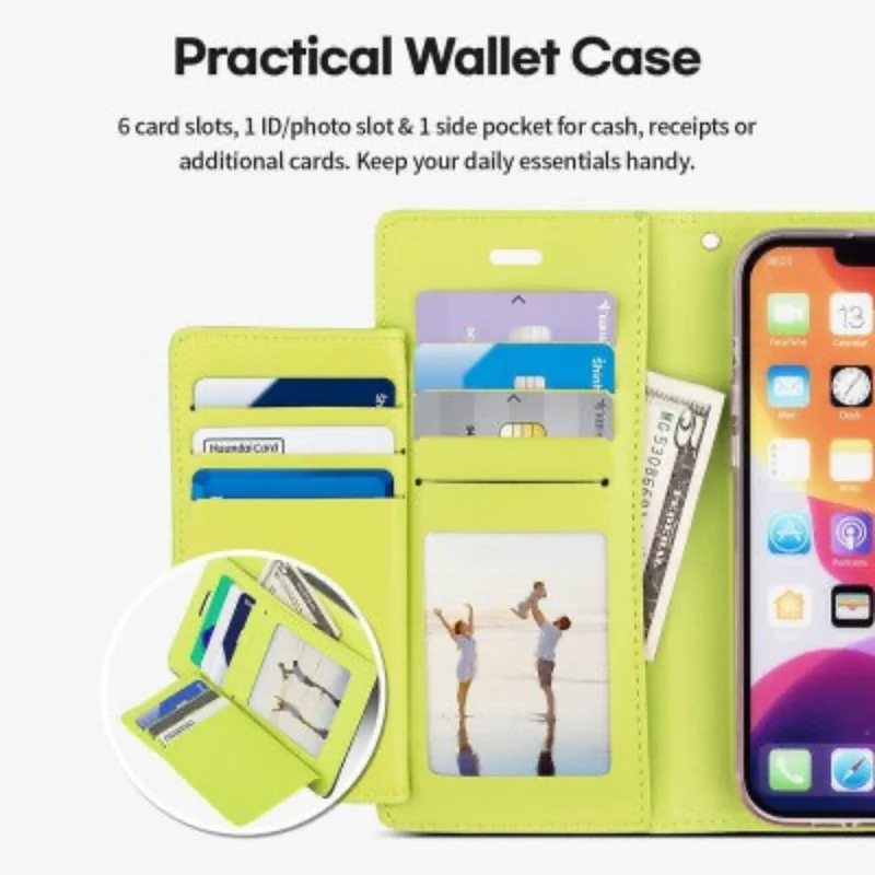 Goospery Rich Diary for iPhone 16 - Mint