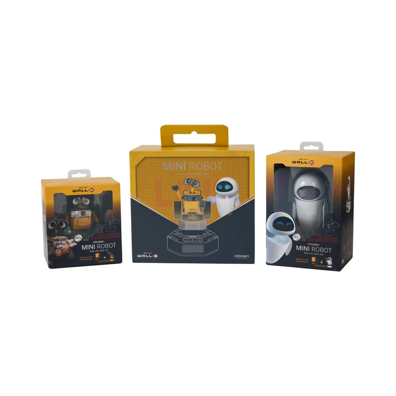 Robosen Mini Robot - WALL-E Collector’s Set - WALL-E & Eve