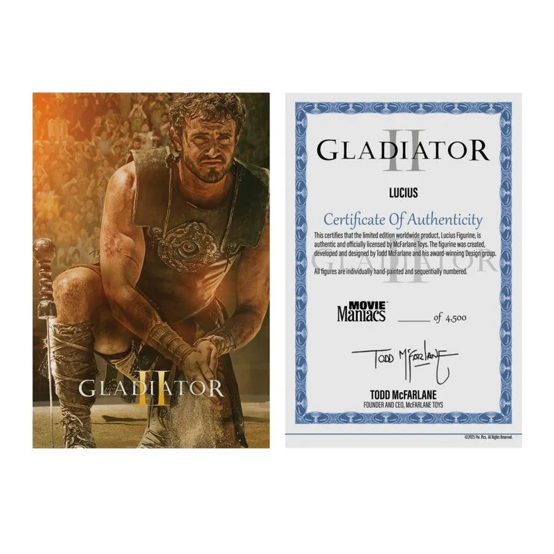 Gladiator 2 - Lucius 6" Figure (McFarlane Toys)