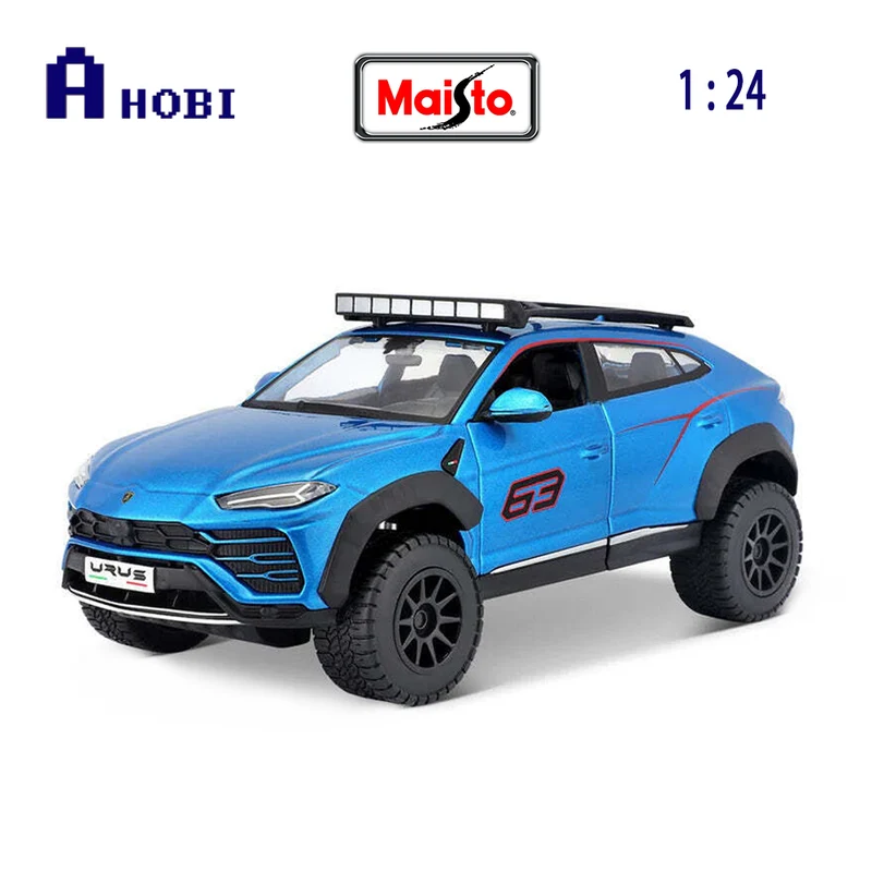 Maisto Licensed 1:24 Scale Design Off Road Lamborghini Urus Diecast Model Car Blue