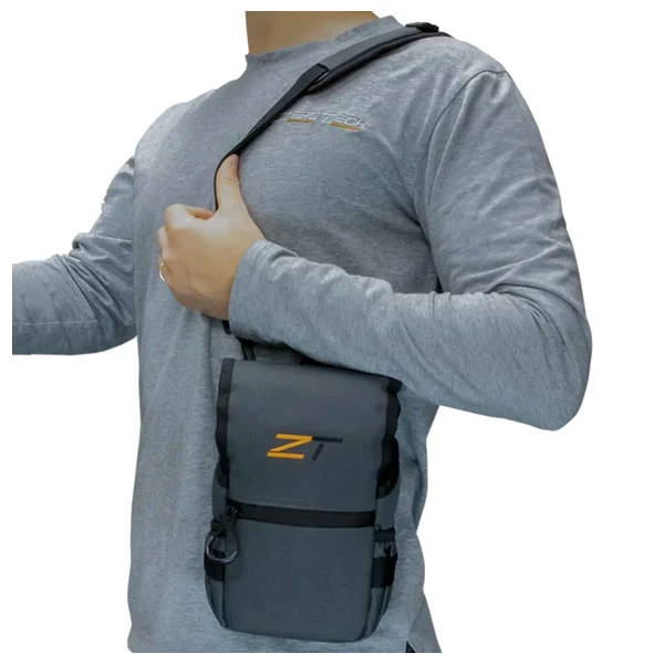 ZeroTech ZTA-CBH Bino Carry Bag & Harness - Binocular Chest Pack Grey