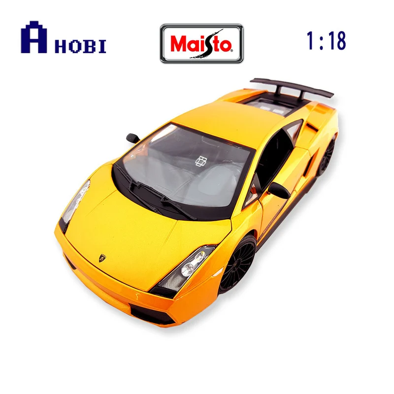 Maisto Licensed 1:18 Scale Lamborghini Gallardo Super legerra 2007 Diecast Model Car Orange