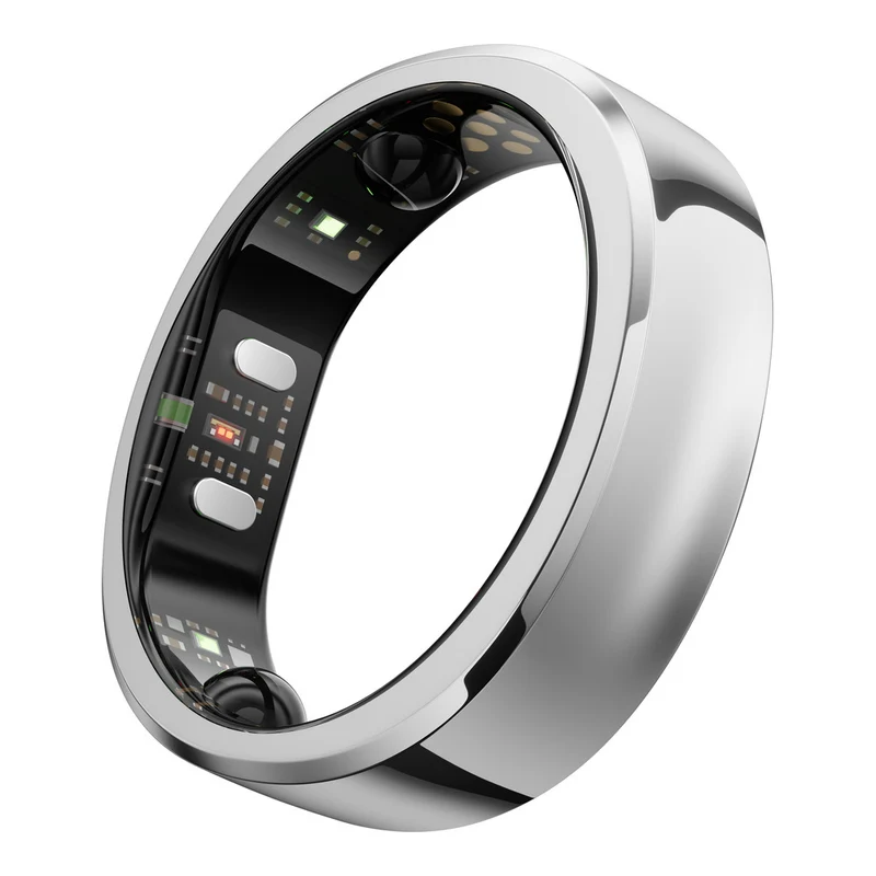RingConn Gen 3 Smart Ring - Size 8 (Future Silver)