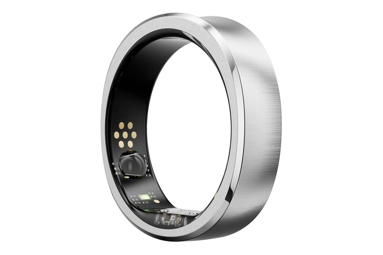 RingConn Gen 3 Smart Ring - Size 9 (Brushed Silver)