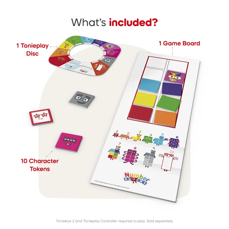 Tonieplay Educational Game: Numberblocks - Tonieplay