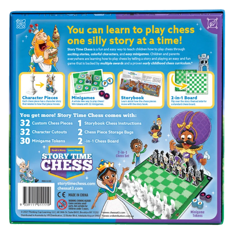 Thinking Cup Games Story Time Chess