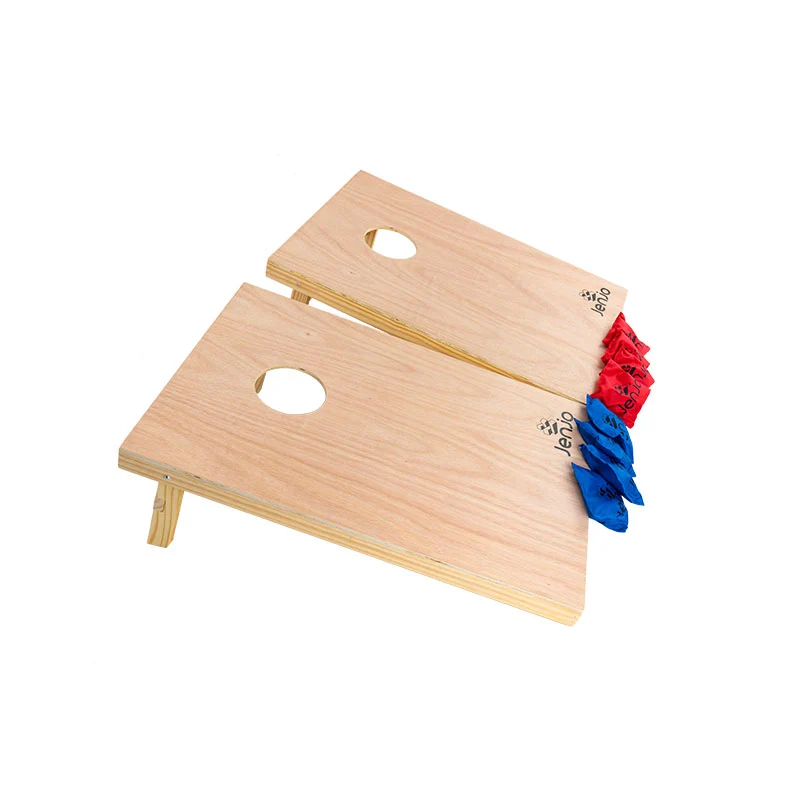 Jenjo Games Cornhole Boards & Corn Bags Toss Game Set