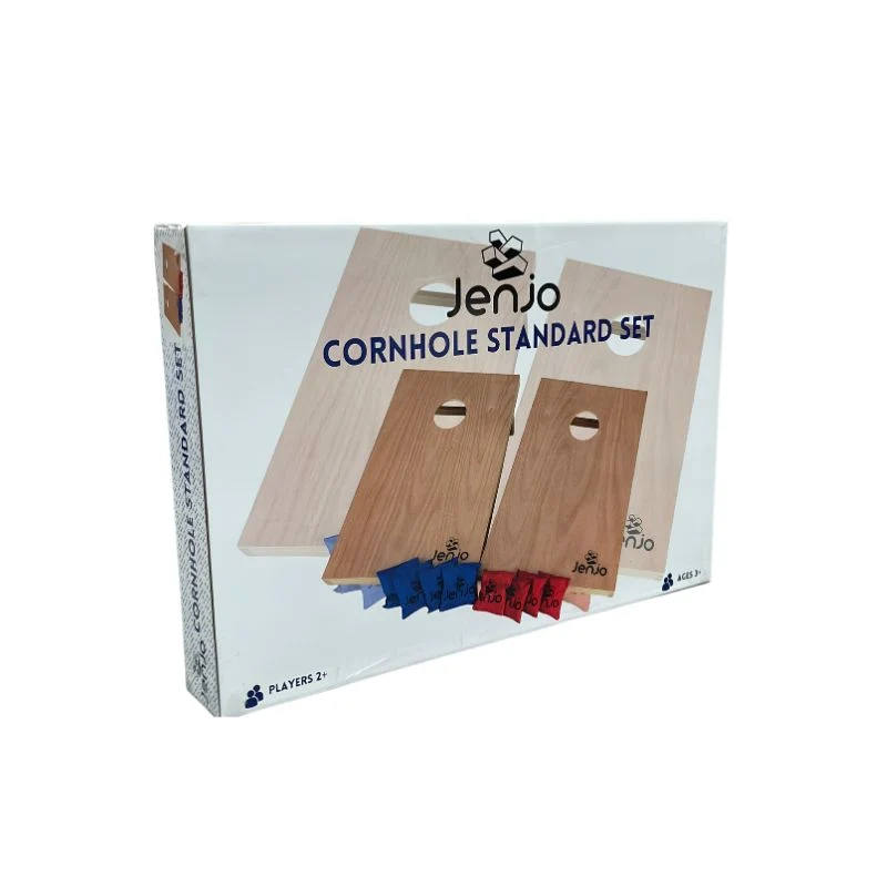 Jenjo Games Cornhole Boards & Corn Bags Toss Game Set