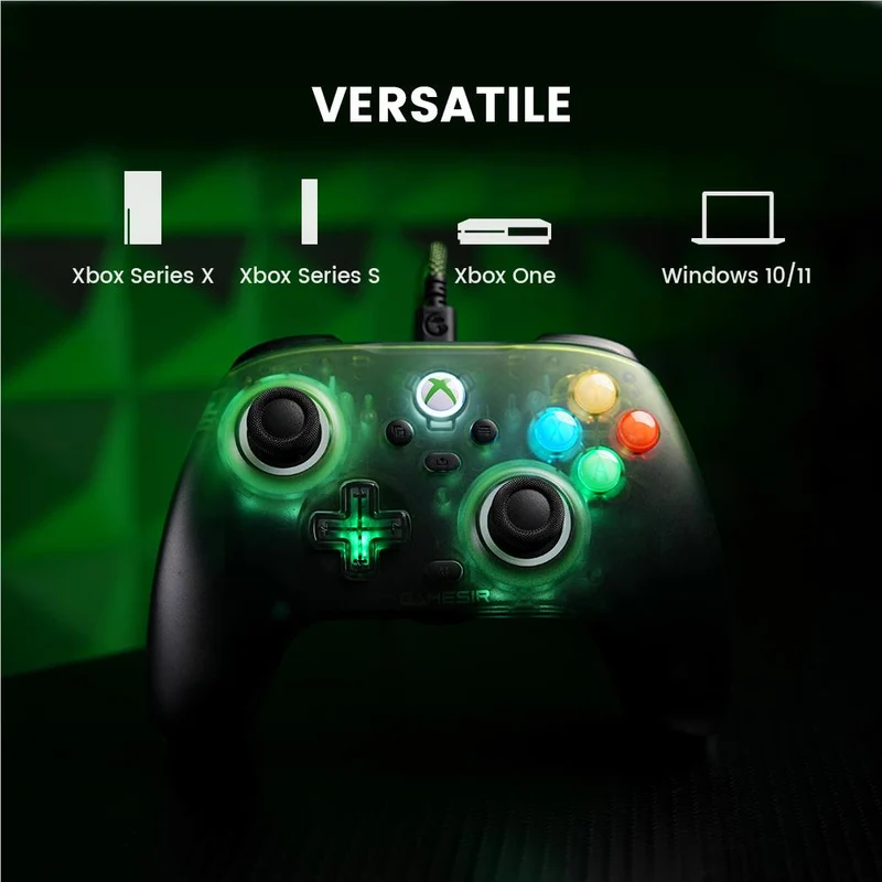 GameSir T7 Pro W Wired Controller for XBOX & PC (Retro Green)